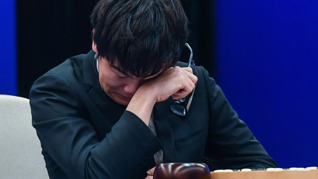 Ke Jie płacze podczas starcia z AlphaGo